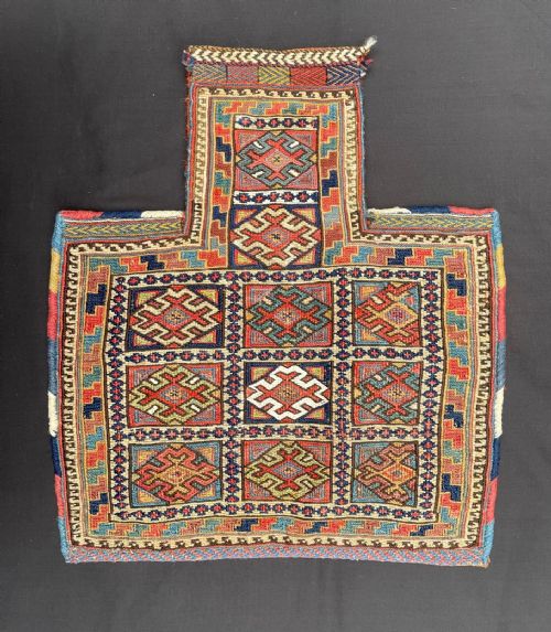 Antique Salt-bag, Afshar Nomads, Bardsir Region, Kerman Province, Southern Persia.