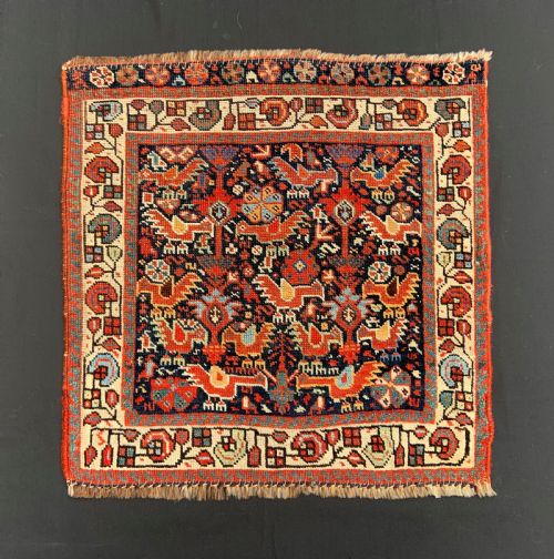 Antique Saddlebag Face, Khamseh Confederacy Nomads, South-west Persia.