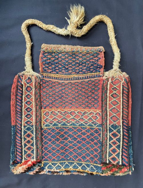 Antique Salt-bag, Luri Nomads, Luristan, Western Persia.