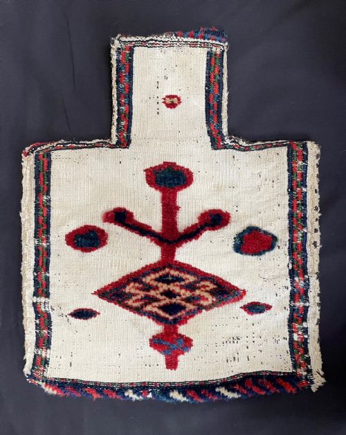 Antique Salt-bag, Bakhtiari Tribes, the Chahar Mahal, Western Persia.
