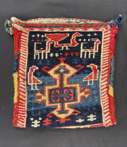 Antique Vanity-bag, Afshar Tribes, Kerman Province. South Persia.