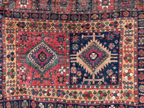 fig 1. Antique Kurdish Bag-Face, Kurdish Tribes, Kurdistan.