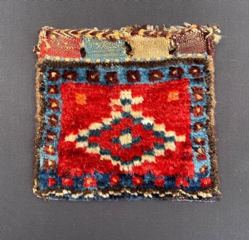 Antique Vanity-bag, Bakhtiari Nomads, the Chahar Mahal, Western Persia.