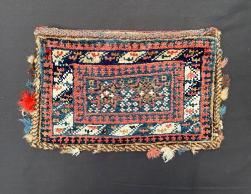 Antique Vanity-bag, Afshar Nomads, Kerman Province, Southern Persia.
