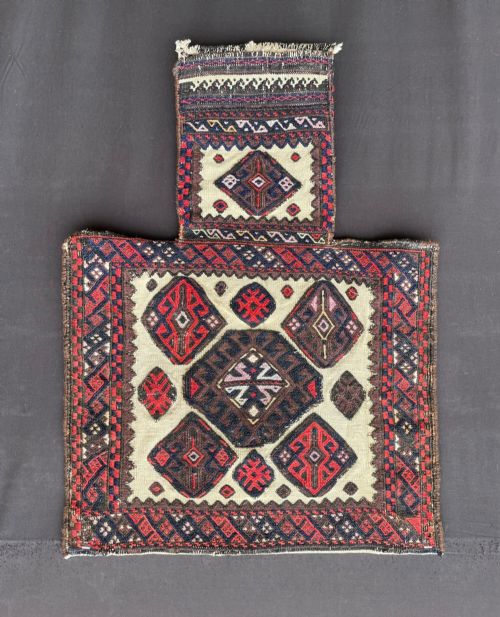 Antique Salt-bag, Timuri - Sangtschuli Tribe, Borderlands of Eastern Persia / Western Afghanistan.