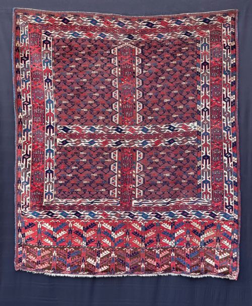 Antique Turkmen Engsi, Yomut Tribe, Trans-caspian Steppes, Turkmenistan, Central Asia.