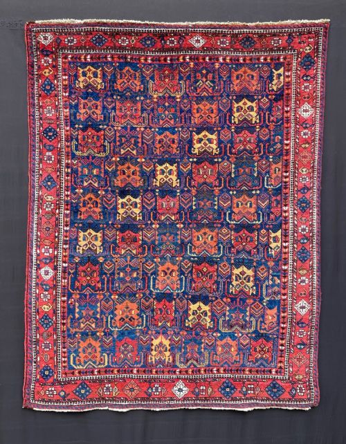 Antique Afshar Tribal Rug, Neiriz Area, Southern Persia.