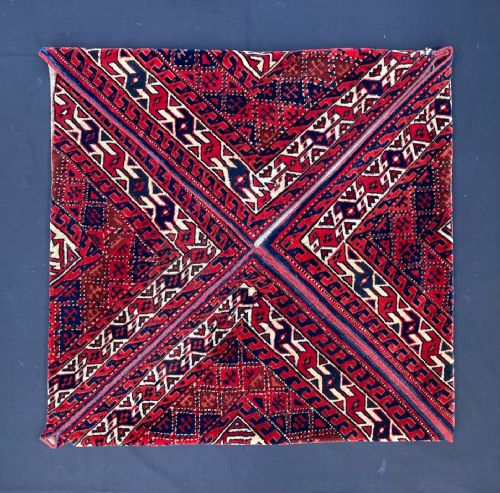Antique Turkmen Bukcha, Yomut Tribe, Trans-caspian Steppes, Turkmenistan, Central Asia.