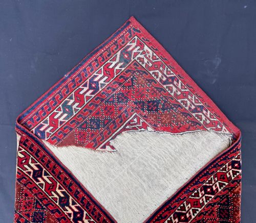 fig 1. Antique Turkmen Bukcha, Yomut Tribe, Trans-Caspian Steppes, Turkmenistan, Central Asia.