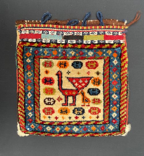 Antique Vanity-bag, Qashqa'i Tribes, Fars Province, South-west Persia.