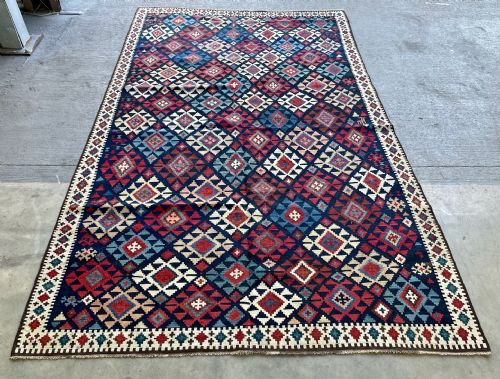 Antique Kilim, Shirvan Region, Eastern Caucasus.