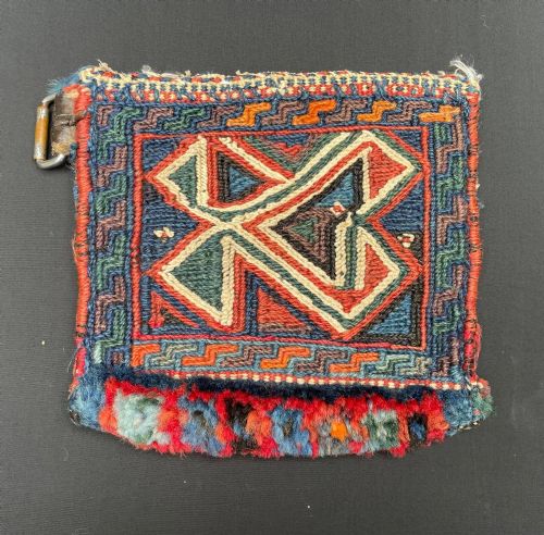 Antique Vanity-bag, Bakhtiari Tribes, the Chahar Mahal, Western Persia.