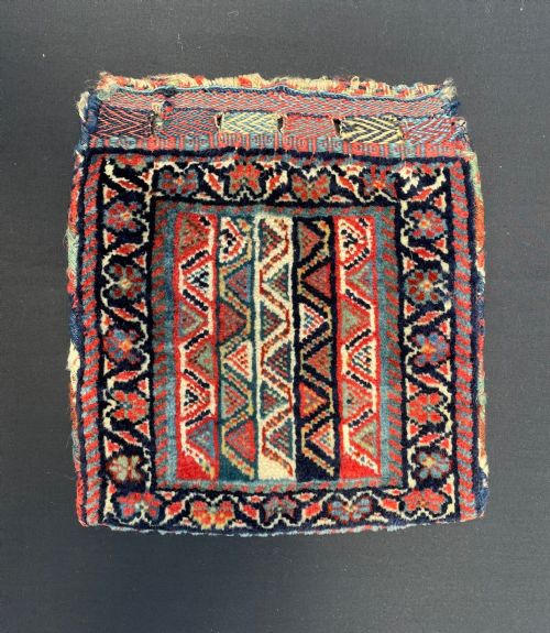 Antique Vanity-bag, Qashqa'i Tribes, Fars Province, South-west Persia.