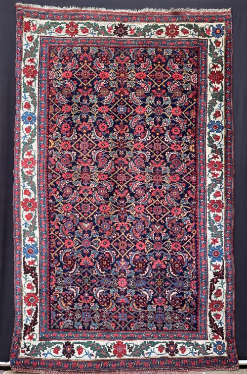 Antique Kurdish Rug, Bijar Region, Persian Kurdistan.