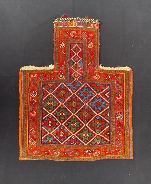 Antique Salt-bag, Afshar Tribes, Kerman Province, Southern Persia.