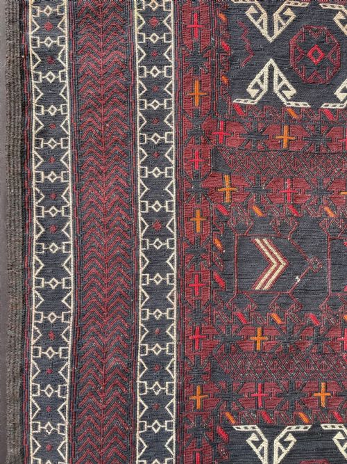 fig 2. Antique Flatweave, Timuri Sangtschuli Tribe, Borderlands of North-East Persia / North-West Afghanistan.