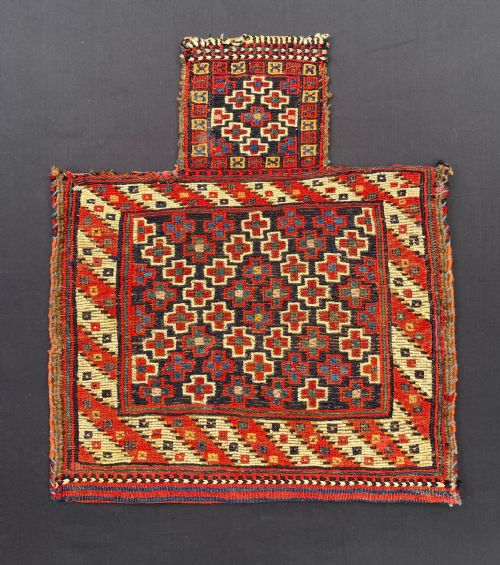 Antique Salt-bag, Afshar Nomads, Sirjan Region, Kerman Province, South Persia.