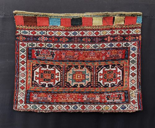 Antique Half Saddle-bag, Shahsevan Tribes of Lowshan, Gilan Province, Northern Persia.