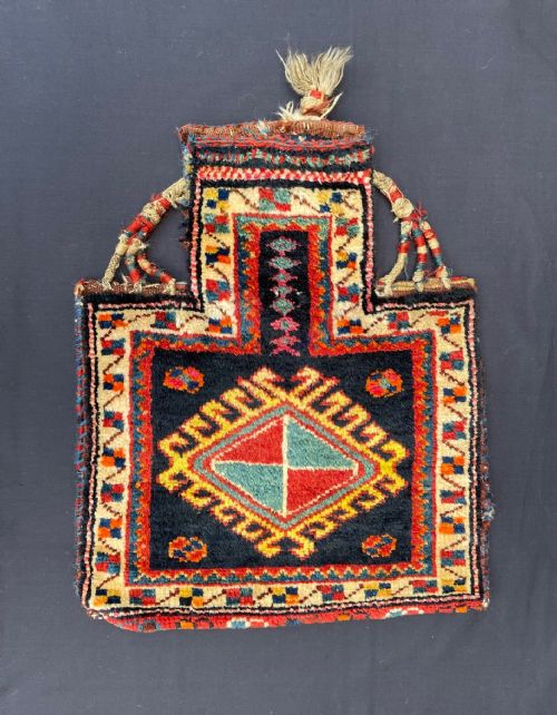 Antique Salt-bag, Bakhtiari Tribes, the Chahar Mahal, Western Persia.