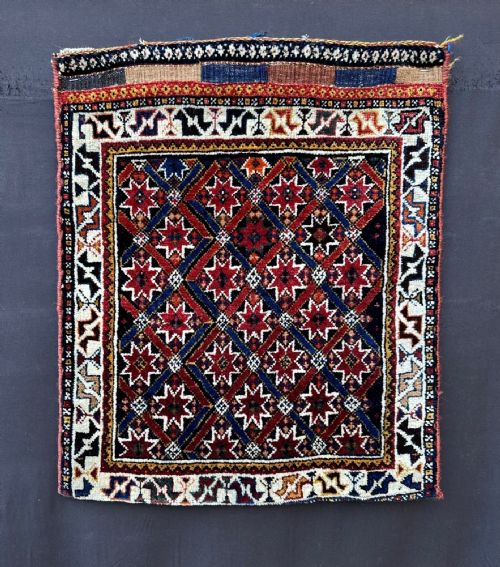 Antique Half Saddle-bag, Qashqa'i Shesh Boluki Taifeh, Fars Province, South-west Persia.