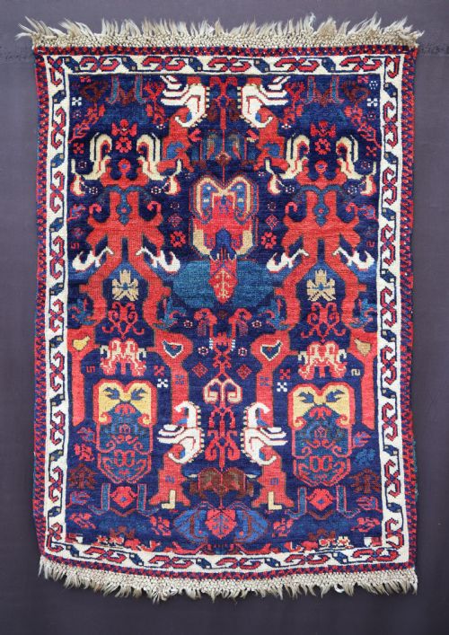 Antique Seichour Rug, Seichour, Kuba Region, Eastern Caucasus.