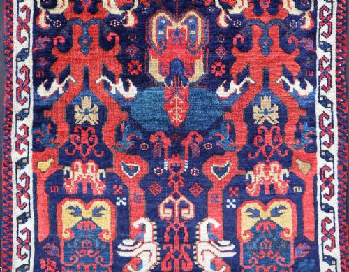 fig 1. Antique Seichour Rug, Seichour, Kuba Region, Eastern Caucasus.
