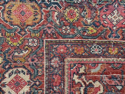 ANTIQUE FERAGHAN RUG FERAGHAN REGION NORTHWEST PERSIA - ADDITIONAL PHOTO 7