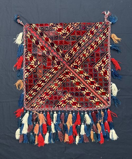 Antique Turkmen 'Bukcha', Yomut Tribe, Trans-caspian Steppes, Turkmenistan, Central Asia.