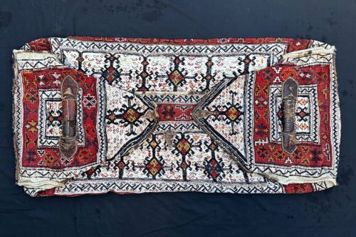 Antique Storage-bag 'Rakhtekhab-pich', Luri Bakhtiari Nomads, the Chahar Mahal, Western Persia.