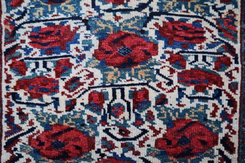 ANTIQUE SADDLEBAG AFSHAR NOMADS BARDSIR REGION KERMAN PROVINCE SOUTHERN PERSIA - ADDITIONAL PHOTO 1