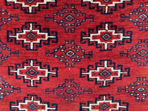 fig 1. Antique Chuval, Yomut Turkmen Tribes, Trans-Caspian Steppes, Turkmenistan, Central Asia.