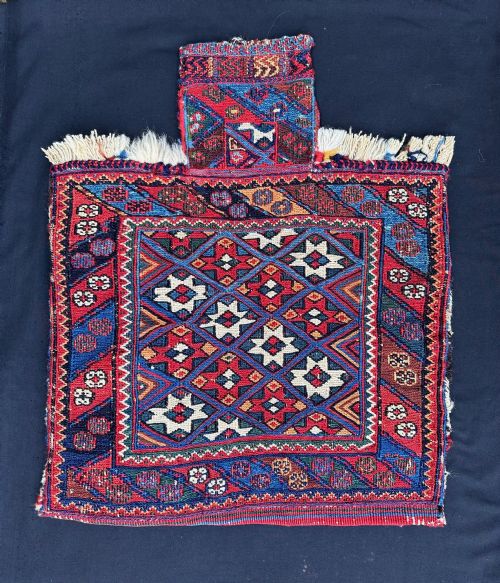 Antique Salt-bag, Afshar Tribes, Kerman Province, South Persia.