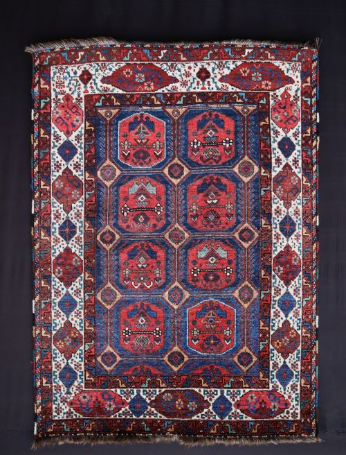 Antique Afshar Rug, Kerman Province, South Persia.