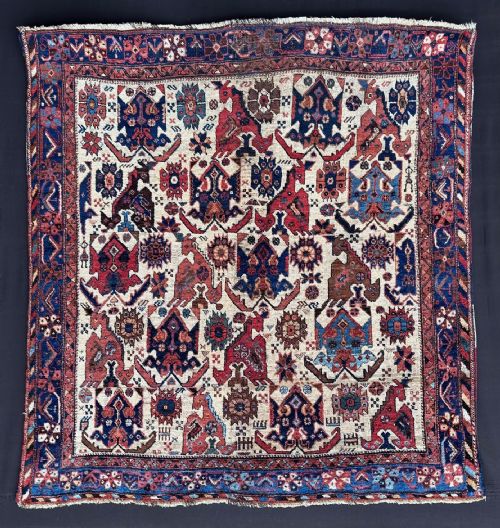 Antique Afshar Tribal Rug, Afshar Tribes, Neiriz Region, Kerman Province, South Persia.