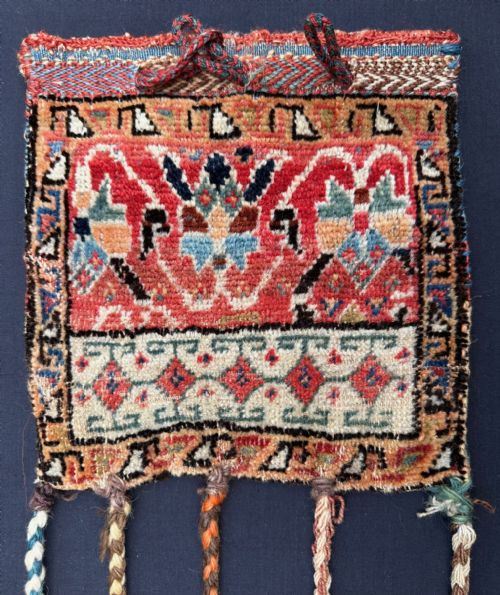 fig 1. Antique Vanity-Bag, Qashqa'i Nomads, Fars Province, South-West Persia.