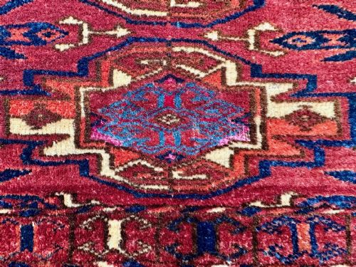 fig 1. Antique Turkmen Kap, Teke Tribes, Merv Oasis, Turkmenistan, Central Asia.