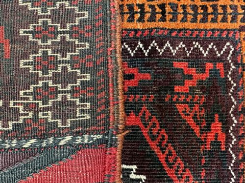ANTIQUE BALUCH TRIBAL RUG SISTAN PROVINCE SOUTHEAST PERSIA - ADDITIONAL PHOTO 10