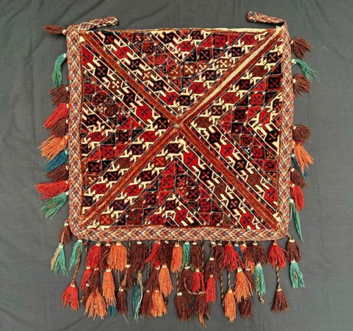 Antique Turkmen Bukcha, Yomut Tribes, Trans-=caspian Steppes, Turkmenistan, Central Asia.
