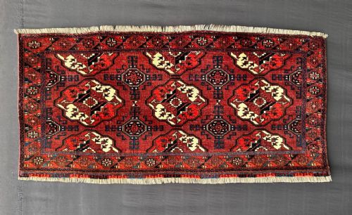 Antique Turkmen Chuval, Arabachi Tribe, East Bank of the Amu Darya, South of Bukhara, Turkmenistan.