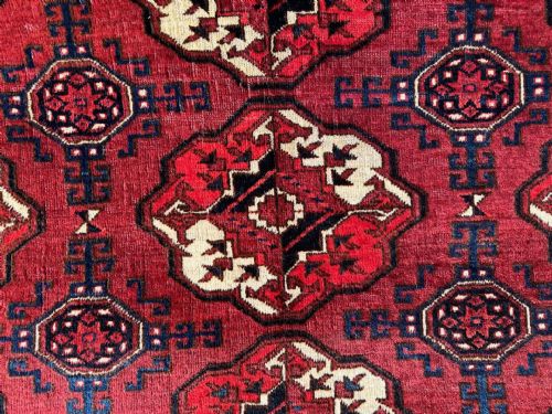 fig 1. Antique Turkmen Chuval, Arabachi Tribe, East Bank of the Amu Darya, South of Bukhara, Turkmenistan.