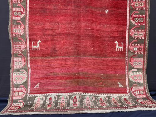 fig 1. Antique Armenian Rug, Armenia.
