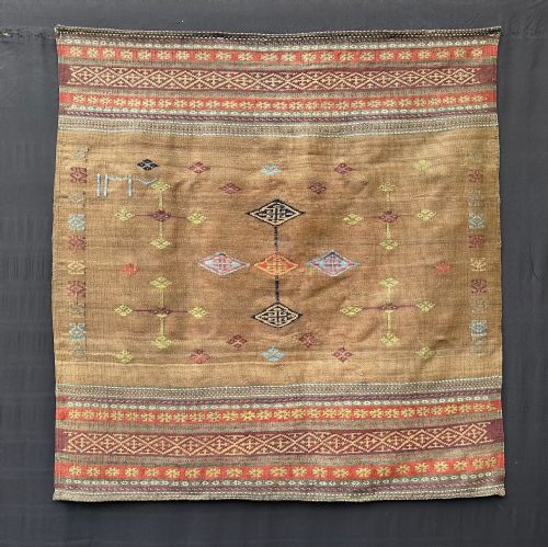 Antique Bread Sofreh, Kamo, Central Persia.