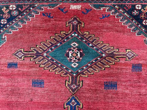 ANTIQUE CORRIDOR CARPET FERAGHAN NORTHWEST PERSIA - ADDITIONAL PHOTO 2