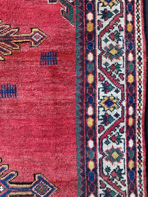 ANTIQUE CORRIDOR CARPET FERAGHAN NORTHWEST PERSIA - ADDITIONAL PHOTO 5
