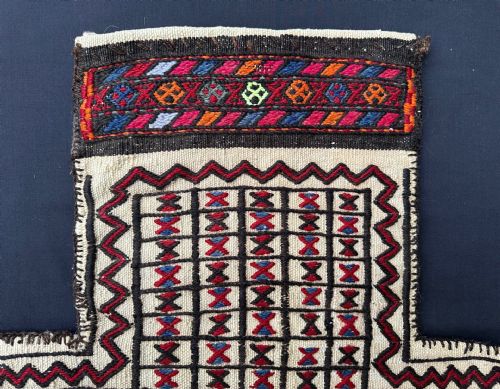 fig 1. Antique Salt-Bag, Baluch Tribes of Torbat-e-Heydariyeh, Khorassan Province, North-East Persia.
