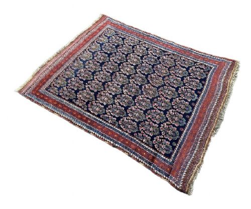 fig 1. Antique Afshar Tribal Rug, Aqta', Sirjan Region, Kerman Province, South Persia.