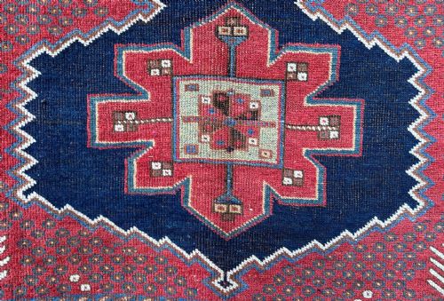 ANTIQUE AFSHAR RUG KERMAN PROVINCE SOUTHERN PERSIA - ADDITIONAL PHOTO 2