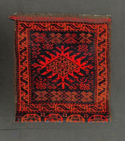 Antique Vanity-bag, Timuri Tribes, Borderlands of North-east Persia / North-west Afghanistan.