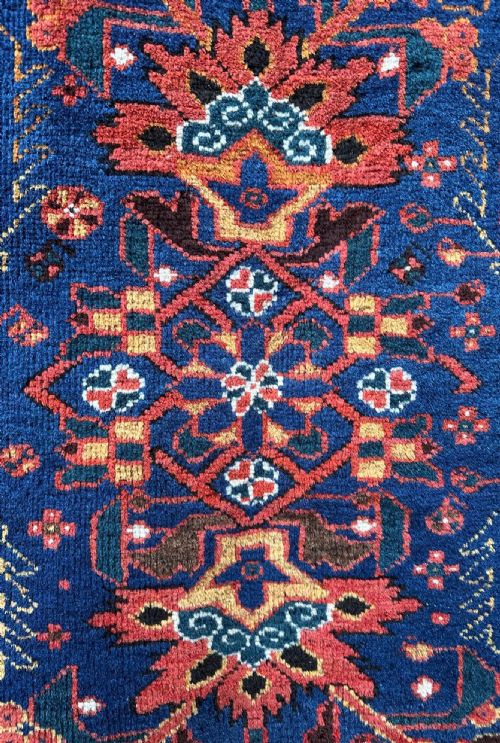 fig 1. Antique Baluch Rug, Ferdows Province, South-East Persia.