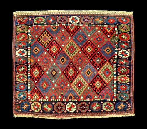 Antique Jaf - Kurdish Saddlebag-face, Jaf Tribes, Persian Kurdistan.